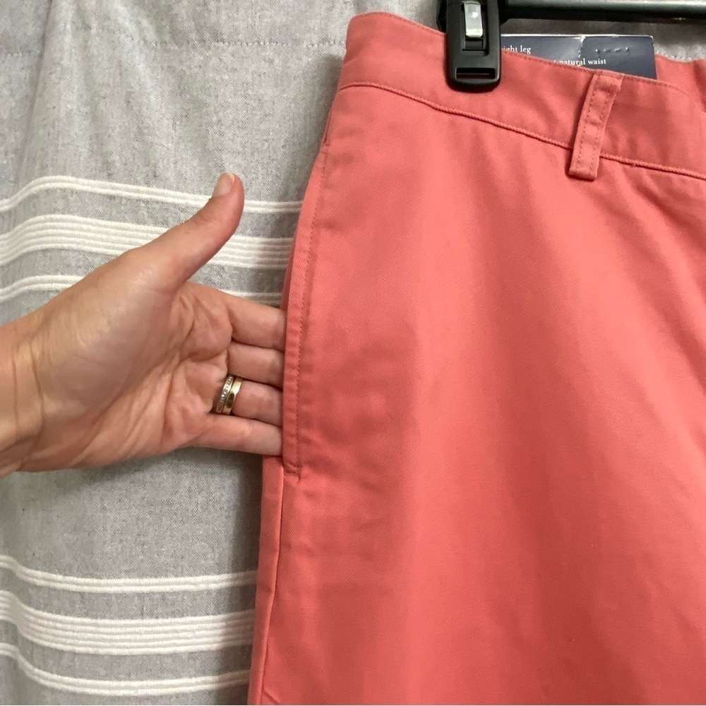 NWT VINEYARD VINES / Salmon Pink Club Pants Straight Leg Size 32x30 - Picture 8 of 15